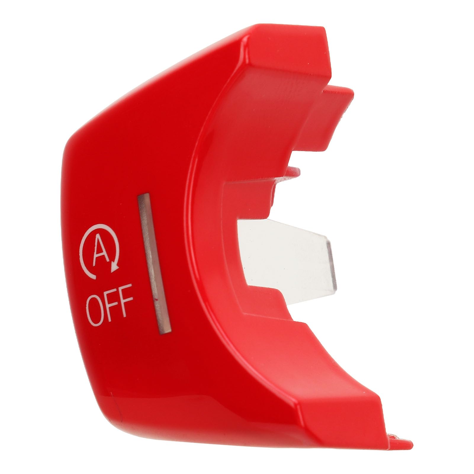 Auto-Start-Stopp-Knopf, Empfindliche, Kratzfeste Startknopf-Abdeckung für X3 F25 X4 F26 (Rot) von Demeras