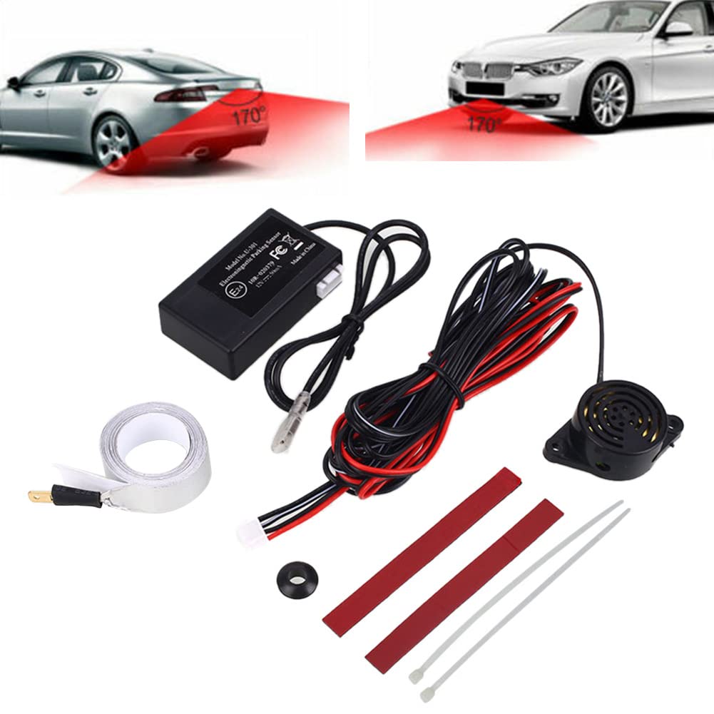 Demeras Elektromagnetischer Induktionsradar Umkehralarm Parksensor Parksensor Kit Sicherheit Parkumkehralarm f¨¹r PKW Demeras Elektromagnetischer Induktionsradar Umkehralarm Parksensor Parksensor Kit Sicherheit Parkumkehralarm f¨¹r PKW von Demeras