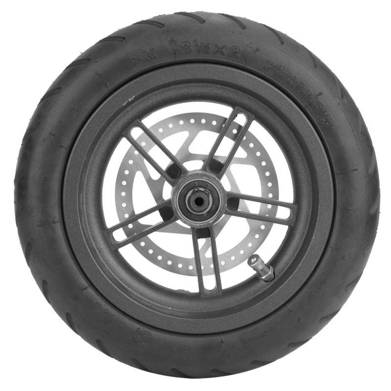 Demeras Elektroroller Reifen Hinterrad Reifen Scheibenbremse Reifen Hinterer Roller Reifen Rad Solider Ersatzreifen für Xiaomi Mijia M365 von Demeras