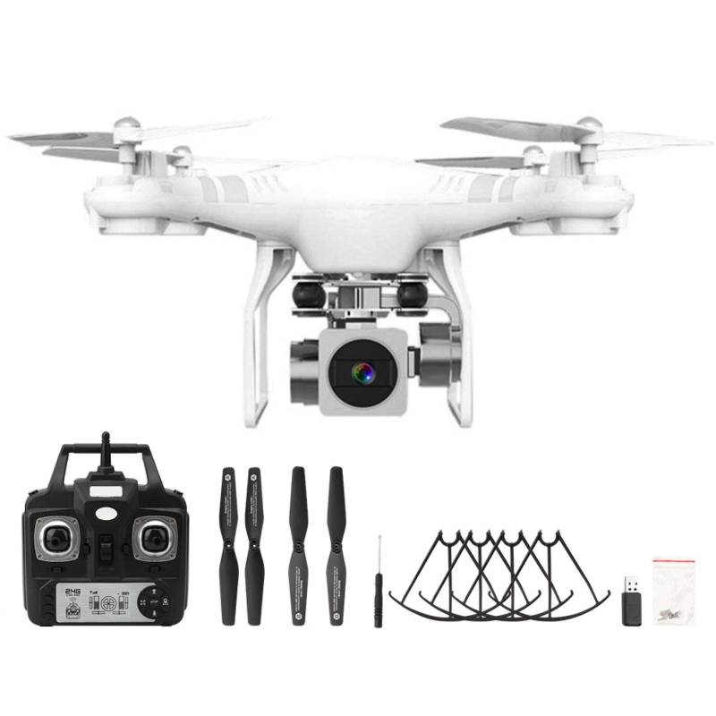 RC Drone 1080p High Definition Kamera Drohne Headless Mode Fernbedienung Quadcopter Drohne(Weiß) von Demeras