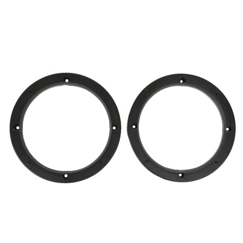 Demiawaking 2 Stück 16,5 cm Universal Auto Lautsprecher Spacer Ring Adapter Ringe für vorne hinten Audio Lautsprecher (Nr. # 1) von Demiawaking