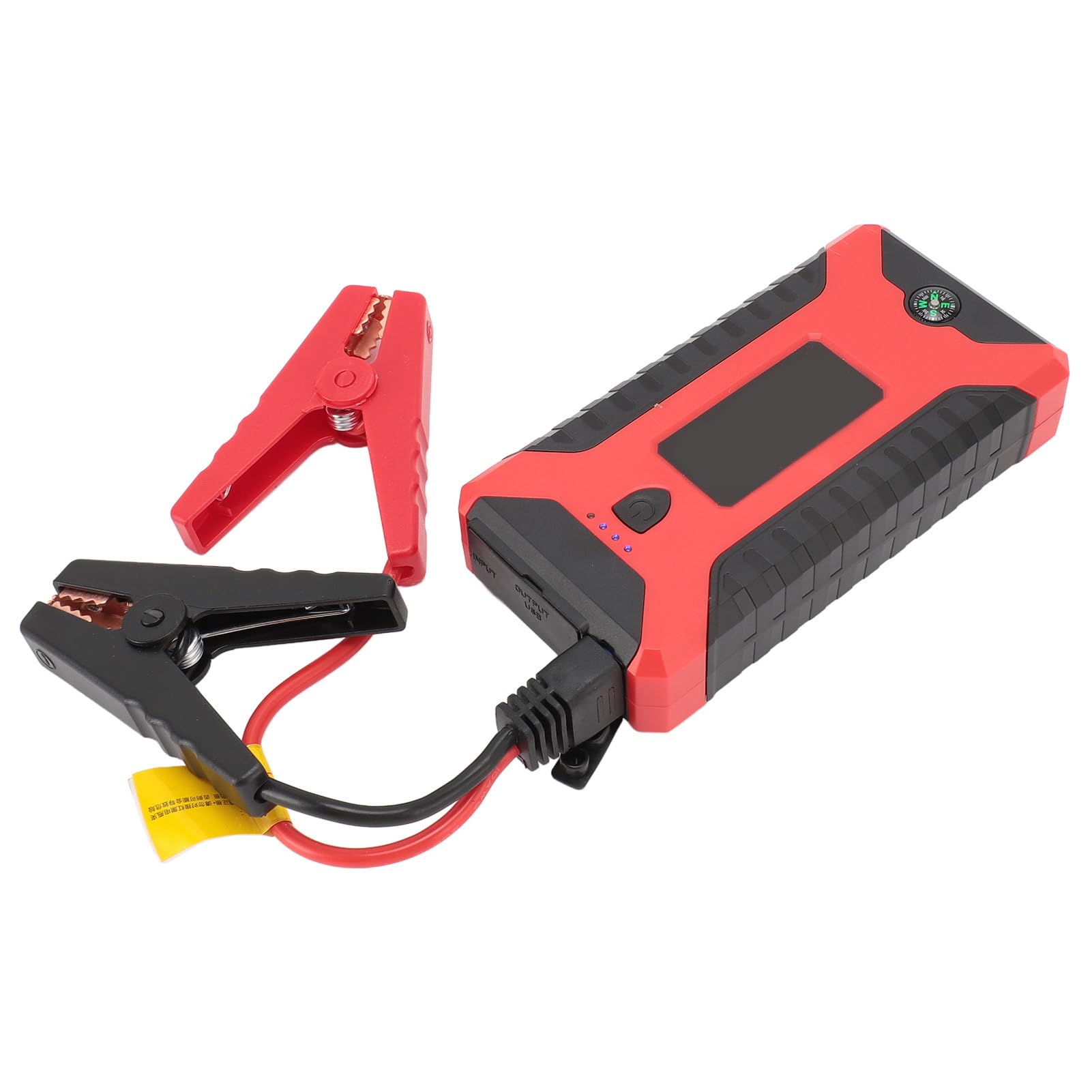 Auto-Starthilfe, 20000 MAh, Tragbares Autobatterie-Starthilfe-Netzteil, 1000 A, 12 V, Autobatterie-Booster, LED-Taschenlampe für Fahrzeuge, Pickup, SUV, Motorrad (EU-Stecker) von Denash