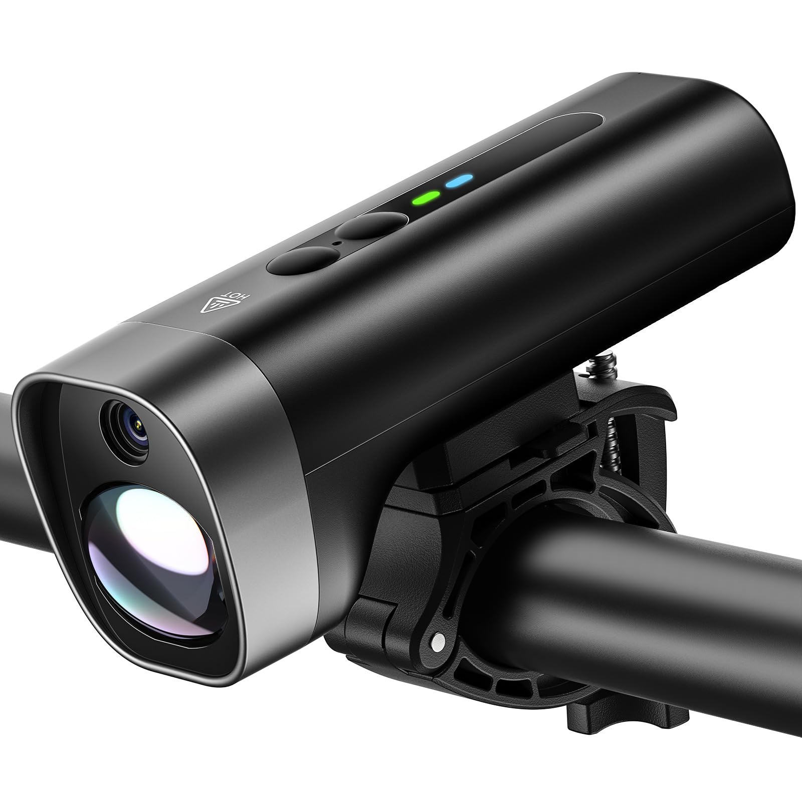 Fahrradlicht mit Antriebsrekorder, 1080p 5 MP Fahrradscheinwerfer mit Dash Cam, Einfach zu Installierende Fahrrad -Front -Scheinwerfer für Nachtfahrten Fahrradlicht mit Antriebsrekorder, 1080p 5 MP Fahrradscheinwerfer mit Dash Cam, Einfach zu Installierende Fahrrad -Front -Scheinwerfer für Nachtfahrten von Denash