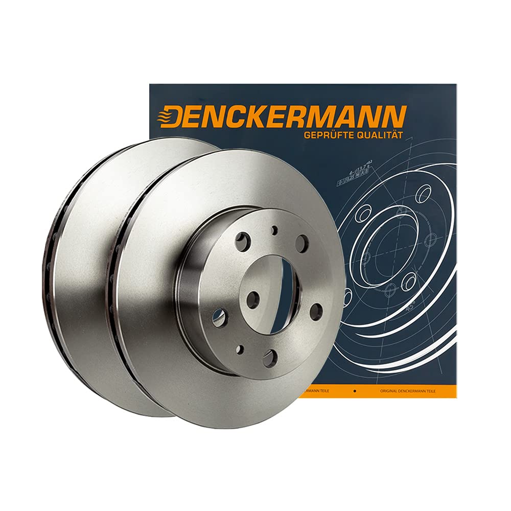 Denckermann Bremsscheiben Vorne Belüftet Ø 256Mm | 2X B130655 von Denckermann