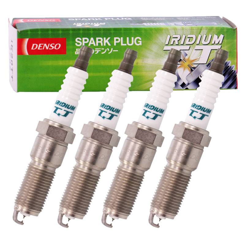 4x Original Denso Zündkerze für Auto, Kupfer, Set Zündkerzen von Denso