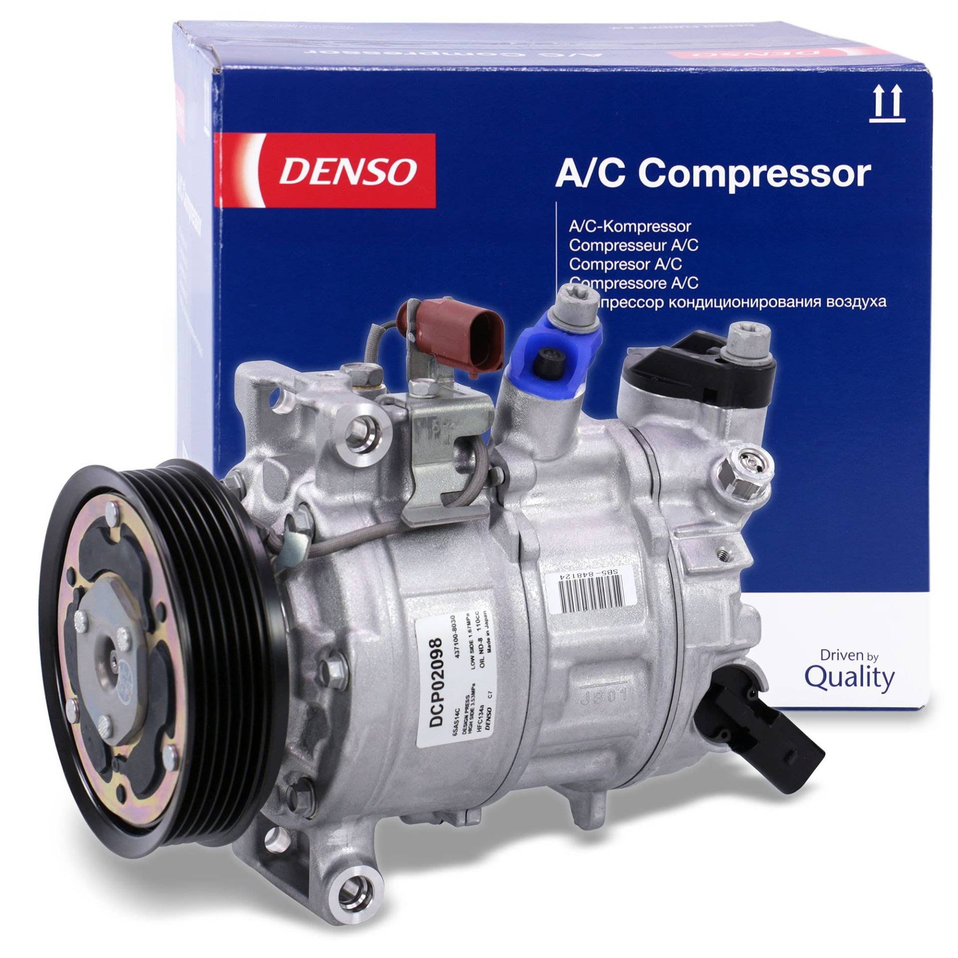 Denso DCP02098 Kompressor, Klimaanlage von Denso