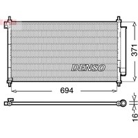 Kondensator, Klimaanlage DENSO DCN40012 von Denso