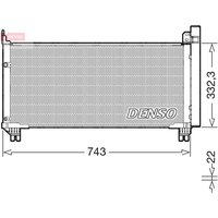 Kondensator, Klimaanlage DENSO DCN51014 von Denso