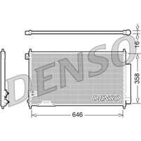 Kondensator, Klimaanlage DENSO DCN40009 Kondensator, Klimaanlage DENSO DCN40009 von Denso