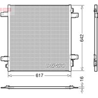 Kondensator, Klimaanlage DENSO DCN46027 von Denso