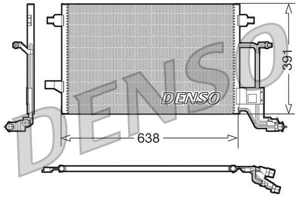 Kondensator, Klimaanlage Denso DCN02014 Kondensator, Klimaanlage Denso DCN02014 von Denso