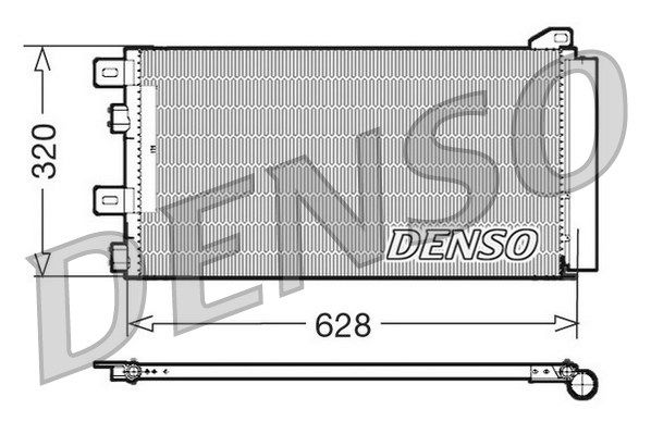 Kondensator, Klimaanlage Denso DCN05101 Kondensator, Klimaanlage Denso DCN05101 von Denso