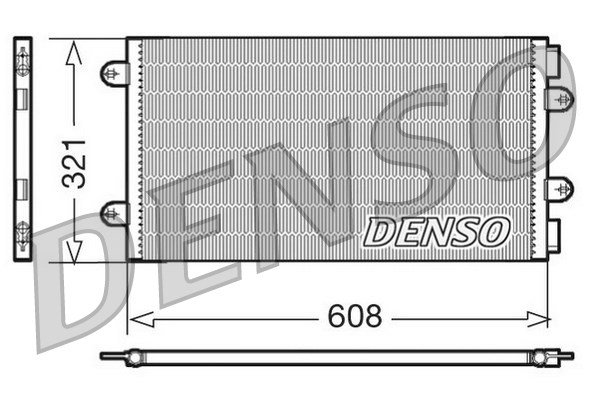 Kondensator, Klimaanlage Denso DCN09104 von Denso
