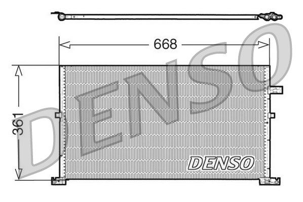 Kondensator, Klimaanlage Denso DCN10013 Kondensator, Klimaanlage Denso DCN10013 von Denso