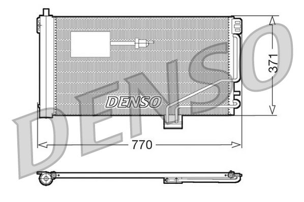 Kondensator, Klimaanlage Denso DCN17015 Kondensator, Klimaanlage Denso DCN17015 von Denso