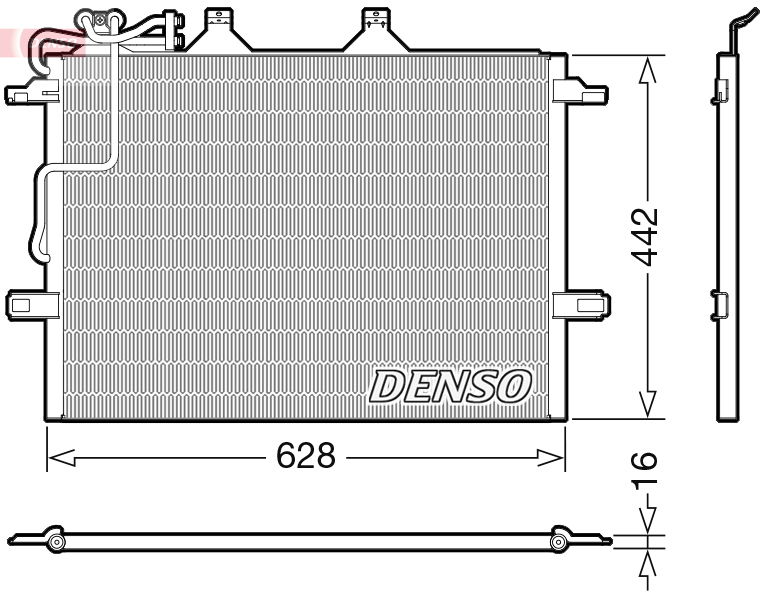 Kondensator, Klimaanlage Denso DCN17018 Kondensator, Klimaanlage Denso DCN17018 von Denso