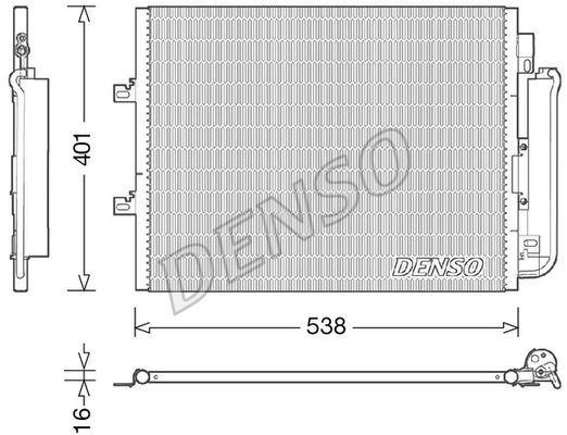 Kondensator, Klimaanlage Denso DCN23026 Kondensator, Klimaanlage Denso DCN23026 von Denso