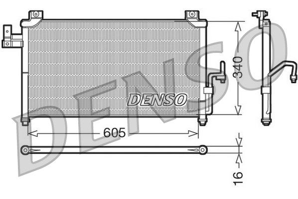 Kondensator, Klimaanlage Denso DCN44005 Kondensator, Klimaanlage Denso DCN44005 von Denso