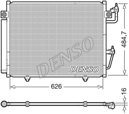 Kondensator, Klimaanlage Denso DCN45009 Kondensator, Klimaanlage Denso DCN45009 von Denso