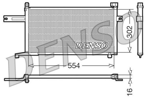 Kondensator, Klimaanlage Denso DCN46005 Kondensator, Klimaanlage Denso DCN46005 von Denso