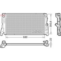 Kühler, Motorkühlung DENSO DRM05118 Kühler, Motorkühlung DENSO DRM05118 von Denso