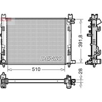 Kühler, Motorkühlung DENSO DRM23109 von Denso