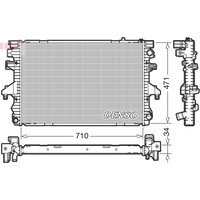 Kühler, Motorkühlung DENSO DRM32040 Kühler, Motorkühlung DENSO DRM32040 von Denso