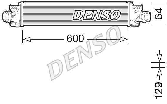 Ladeluftkühler Denso DIT15001 von Denso