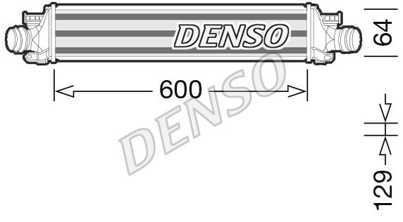 Ladeluftkühler Denso DIT99000 von Denso