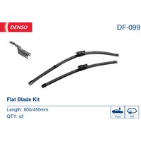 Scheibenwischer DENSO DF-099, Länge 600+450mm, Vorne, 2 Stück von Denso