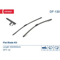 Scheibenwischer DENSO DF-130, Flat Blades Länge 650mm, Vorne, 2 Stück von Denso
