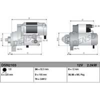 Starter DENSO DSN2103 von Denso