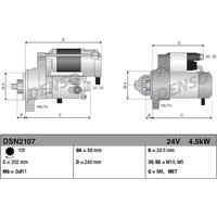 Starter DENSO DSN2107 von Denso