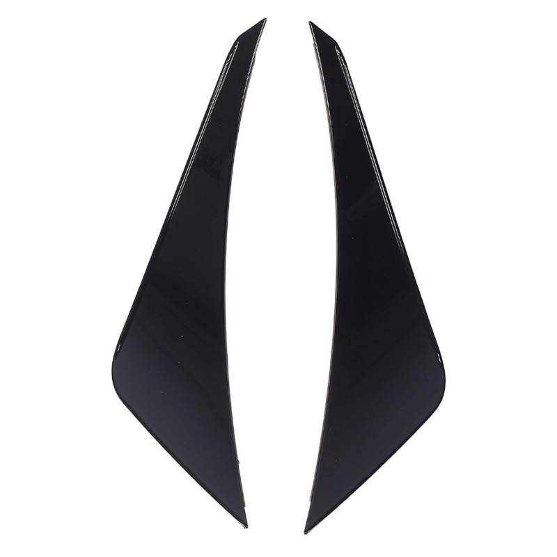 2 PCs Vordere Stoßfänger -Seitendiffusor -Spoiler, Vordere Body -Stoßstange für Miata ND 2016, Auto -Frontstoßstange Lippensplitter, (Helles Schwarz) von Depisuta