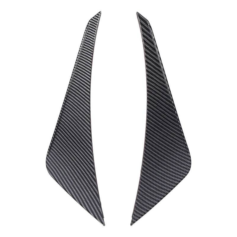 2 PCs Vordere Stoßfänger -Seitendiffusor -Spoiler, Vordere Body -Stoßstange für Miata ND 2016, Auto -Frontstoßstange Lippensplitter, (Kohlefaser-Stil) von Depisuta