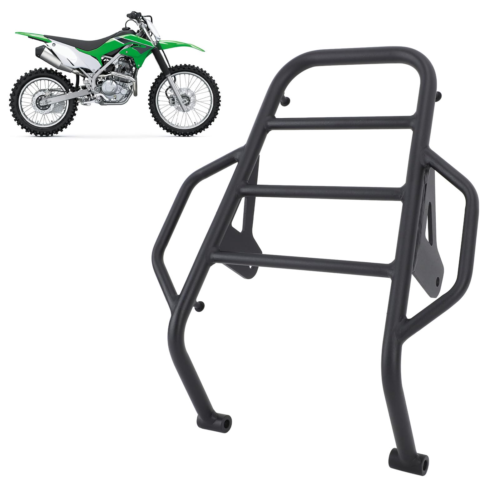 -Heck-Speichergepäckregal, 2021-2023 KLX 230 R, S, ABS, SE. Hochfestes Metall, Einfach zu bedienen. Schwarzes Finish, Mehr Stauraum, Verblassen und Rost Resistent -Heck-Speichergepäckregal, 2021-2023 KLX 230 R, S, ABS, SE. Hochfestes Metall, Einfach zu bedienen. Schwarzes Finish, Mehr Stauraum, Verblassen und Rost Resistent von Depisuta