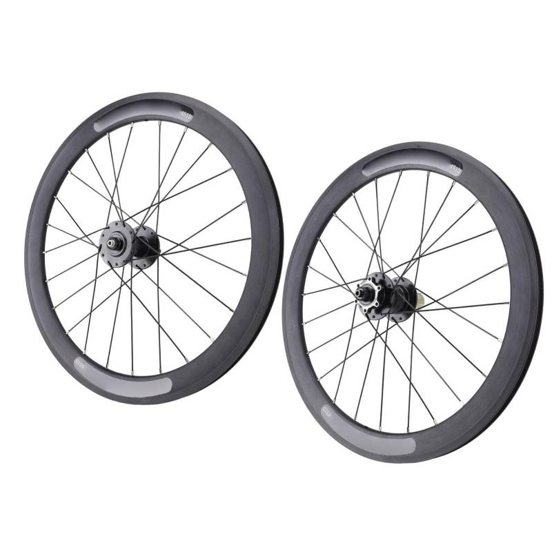 Mountain Bike Wheelset, Aluminiumlegierung Rim Fahrradrad Vorne 2 Lager & Hintere 4 Lager Vorne Heckräder, Fahrradräder, Klappzyklusräder von Depisuta