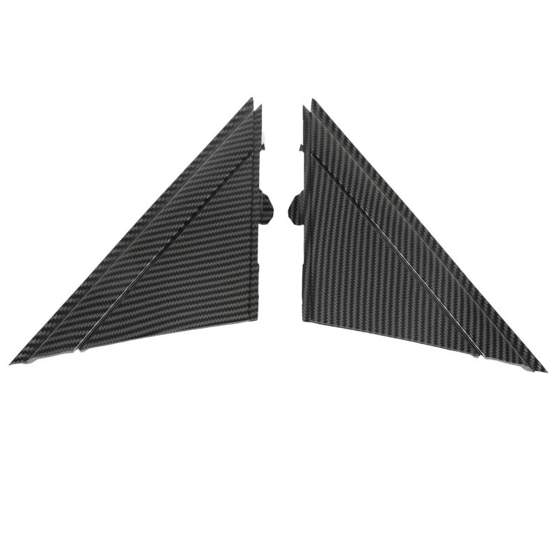 Tür-Spiegel-Flag-Abdeckung für for for fiat 500 2012-2017, 1 SH17KX7AA 1 SH16KX7AA Linker Fahrer und Rechte Beifahrers Eite Spiegel-Dreieck-Verkleidung, (Kohlefaser-Stil) von Depisuta