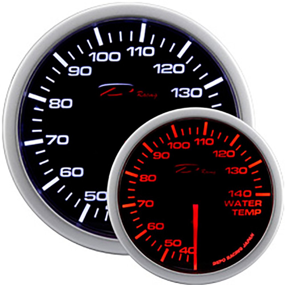 Depo Racing WA-Series Instrument - Wassertemperatur 40-140C - 52mm, smoke Depo Racing WA-Series Instrument - Wassertemperatur 40-140C - 52mm, smoke von Depo Racing