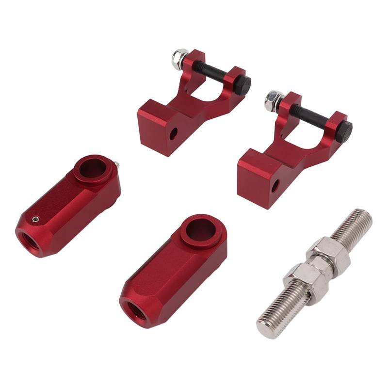 ATV Lowering Kit Front Rear Drop 3.5in Front 1-4in Rear Exquisite Material Fit for 350 660 700 YFM350 YFM660R YFM700 (Red) von Depzenjea