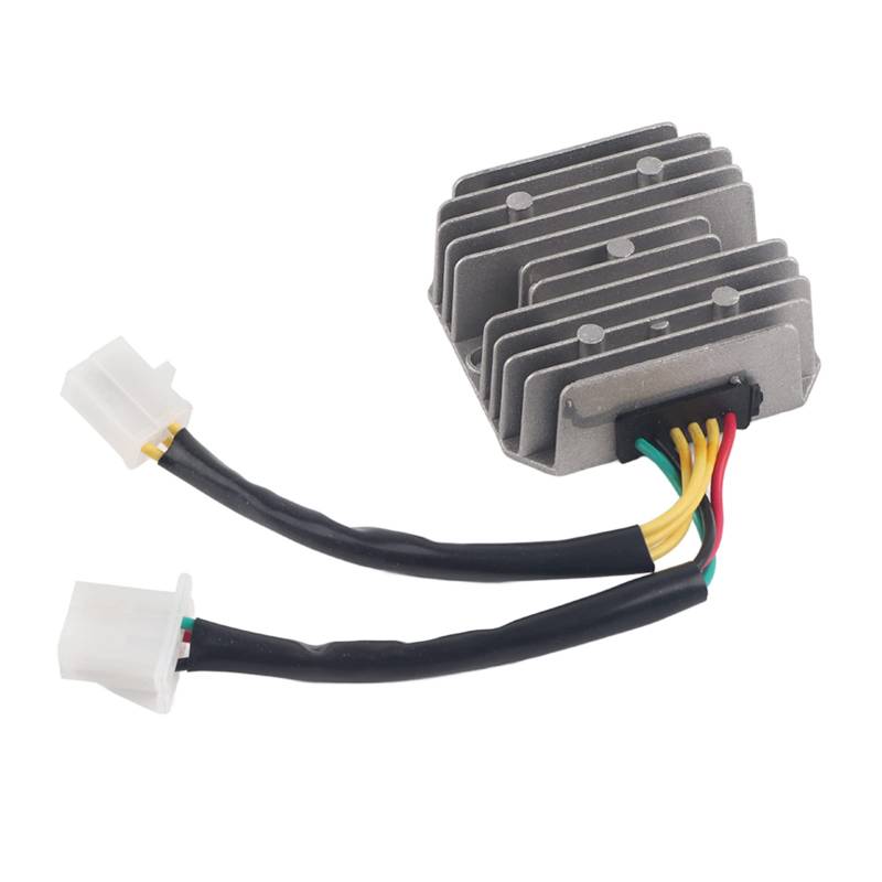 Depzenjea Exquisite Material Voltage Regulator Rectifier 6-Wire for GY6 125 150 Engine ATV Scooter Quad Moped von Depzenjea