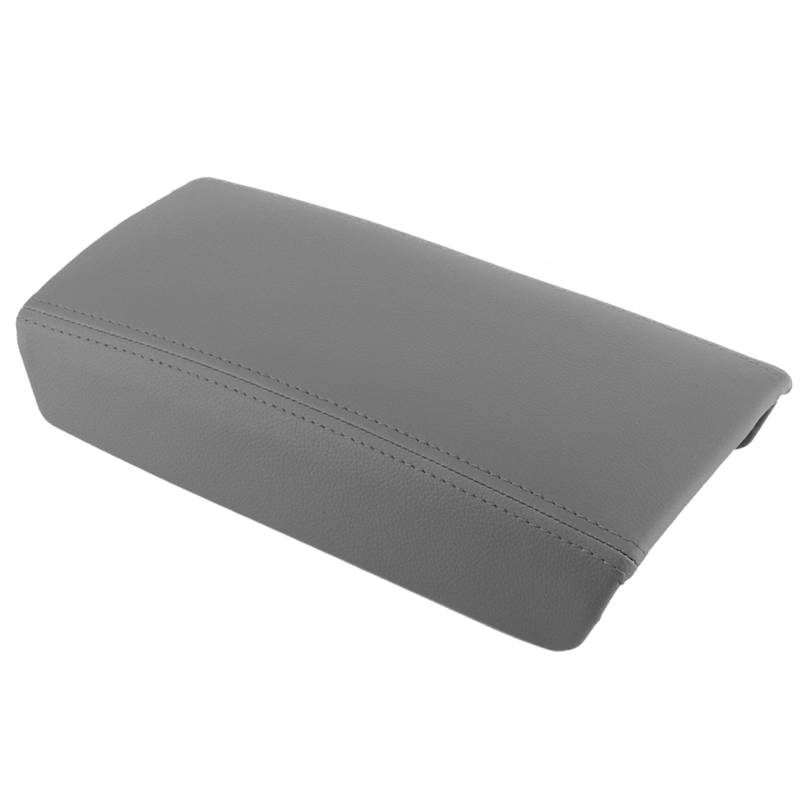 Exquisite Material Leather Center Console Armrest Lid Upgrade Interior Lightweight Design Fit for 7th 2003-2007 (Gray) von Depzenjea