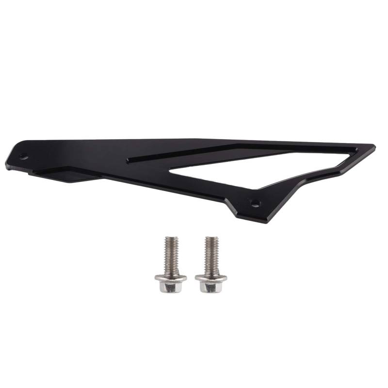 Rear Chain Guard Protector Exquisite Material 009- Aluminum Motorcycle Chain Cover Anodized Black Finish Fit for DRZ125 DRZ400S DRZ400SM von Depzenjea