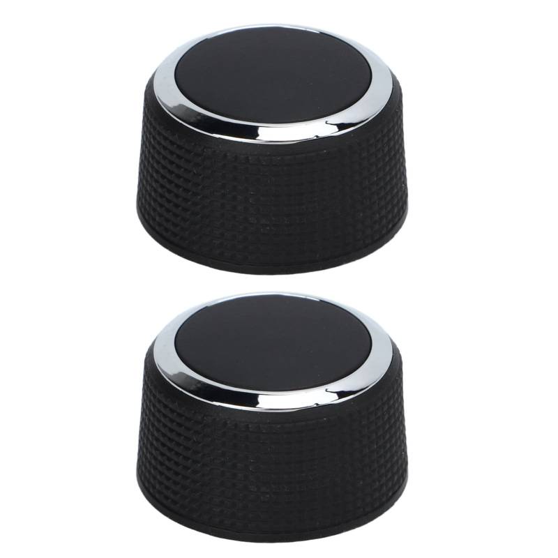 Rear Radio Volume Control Knob Premium ABS Material Easy Installation Standard Specification Replacement for EXT Crew Cab 2 Pcs von Depzenjea