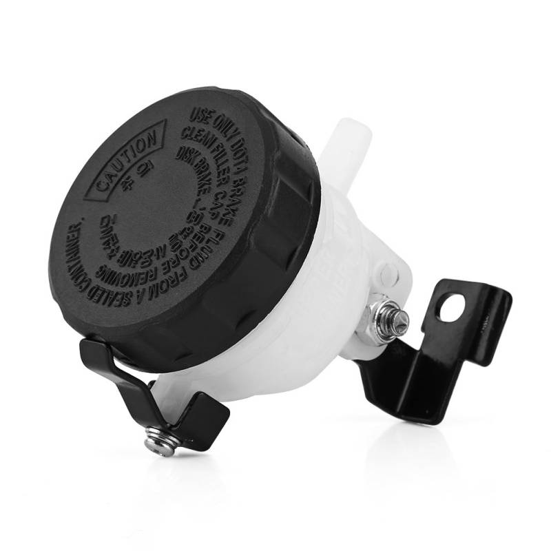 Universal Brake Fluid Reservoir with Exquisite Material, Low Profile Design and Iron Bracket Fit for Motorcycle Master Cylinder von Depzenjea