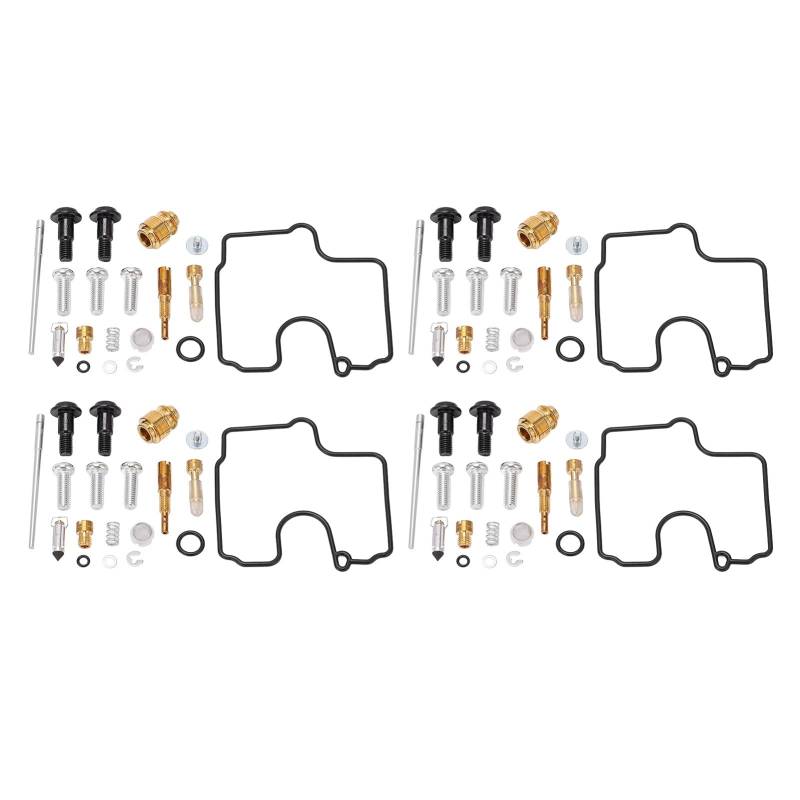 76pcs Motorrad-Vergaser-Reparatursatz Gummi-Metall-Ersatz für Yamaha YZF R1 1998-2001 von Deror