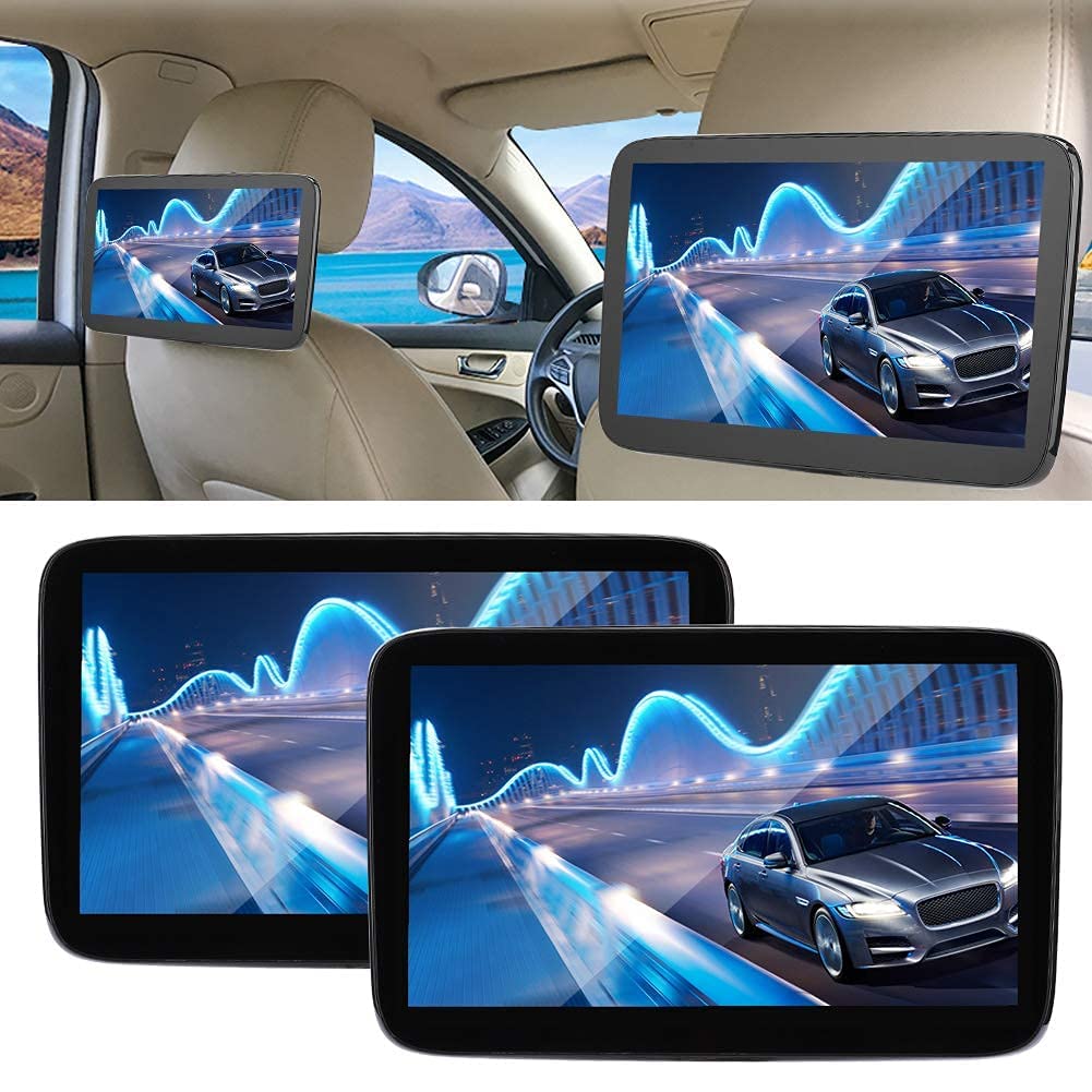 Kopfstützenmonitor für Auto, Paar 11,6-Zoll-Touchscreen-Kopfstützen-Display-Monitor DVD-Rücksitze MP5-Videoplayer-Entertainment-System für Android von Deror