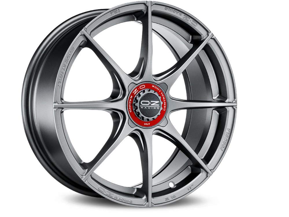 Oz Formula HLT 4 F GRIGIO Corsa blickdicht 7.5 x 17 ET35 4 x 100 Serie S – EXT. Durchmesser 68 mm Alufelge von Desconocido