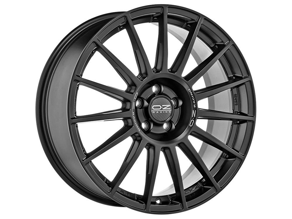Oz SUPERTURISMO Dakar matt black silver Lettering 9 x 21 ET35 5 x 120 Fix 64,12 Tesla Alufelge von Desconocido