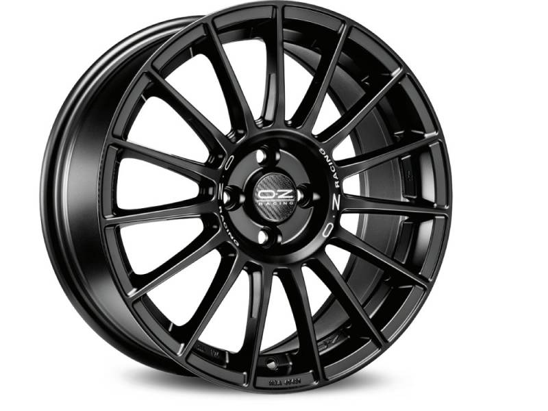 Oz SUPERTURISMO LM matt black silver Lettering 9 x 21 ET60 5 x 112 Leichtmetallfelge von Desconocido